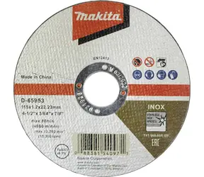 Makita D-65953 Řezný kotouč na nerez 115x1.2x22.23mm