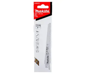 Makita B-05175 Pilový list BiM na dřevo-kov 152mm 5ks / do pily ocasky