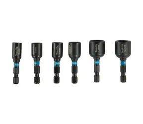 Makita E-15768 IMPACT BLACK / sada nástrčných klíčů 6 ks / v plastovém kufru