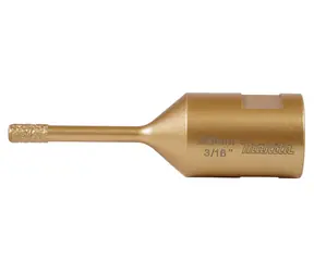 Makita D-79902 Diamantový jádrový vrták na dlaždice 6mm / pro úhlové brusky / závit M14