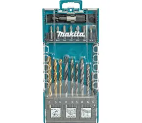 Makita D-74887 / Sada vrtáků a bitů / 5 & 6 & 8 mm / PH1-3 / PZ1 - 3 / SL5  / 17 ks