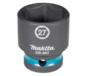 Makita E-16215 IMPACT BLACK / nástrčný klíč 1|2" / 27 mm
