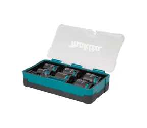 Makita E-16592 IMPACT BLACK / sada nástrčných klíčů 7 ks / v plastovém boxu