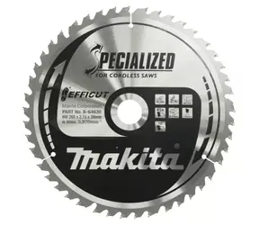 Makita B-64630 TCT EFFICUT / pilový kotouč na dřevo / 260x2.15x30mm / 45 zubů