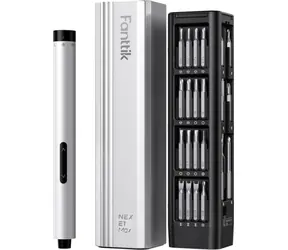 Fanttik E1 Max 3.7V electric screwdriver Sada šroubováků stříbrná