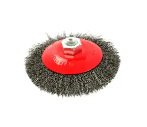 GEKO Kartáč hrnkový - vlnitý drát 115mm | M14 