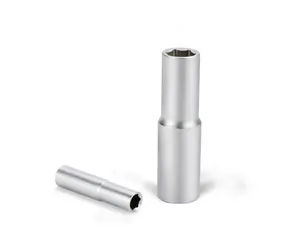 QUEST Hlavice nástrčná prodloužená 1/2" 18mm L 77mm / CrV 