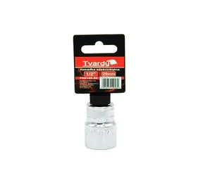 TVARDY Nástrčná hlavice dvanáctihranná 1/2" 20 mm 