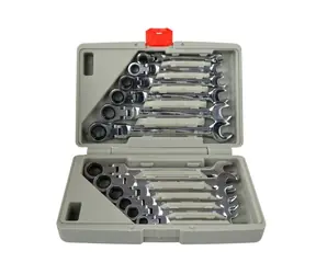 KELTIN Klíče ráčnové očkoploché s kloubem 8-19mm 12ks 