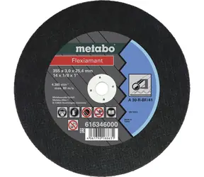 Metabo Flexiamant / Řezný kotouč na ocel / Průměr 355 x 25.4 mm / Šířka řezu 3 mm