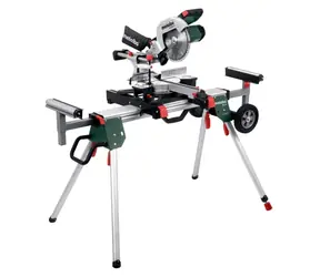 Metabo Set KGS 254 M + KSU 251 / Kapovací pila s pojezdem / 1800W / Průměr 254 mm / 4500 ot-min