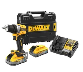 DeWalt DCD800H2T-QW / Aku Bezuhlíkový vrtací šroubovák / 2x 18 V XR 5.0Ah 