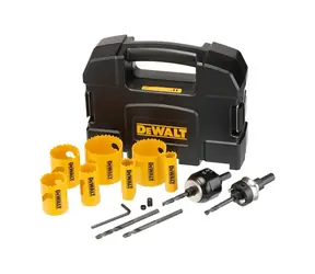 DeWalt DT90355-QZ 11 Dílná sada bimetalových vrtacích korunek