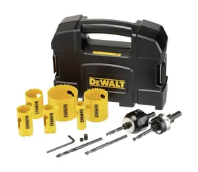 DeWalt DT90357-QZ 10 Dílná sada bimetalových vrtacích korunek