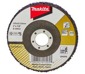 Makita B-29022 Čisticí kotouč Longlife 125mm / pro odstraňování nečistot z obrobků