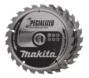 Makita B-62985-2 EFFICUT (2ks) / pilový kotouč na dřevo / průměr 165 x 20mm / počet zubů 25