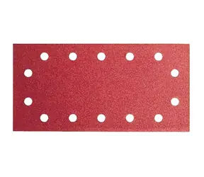 BOSCH Expert C430 2608605318 / Sada brusných papírů na dřevo a barvu / Zrnitost 120 / 115 x 230 / 14 otvorů / 10ks