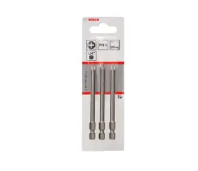BOSCH 2607001533 / Sada šroubovacích bitů  PH1 89 mm (3 ks) / Extra odolné