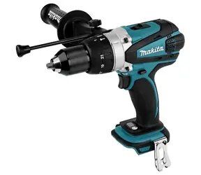 Zánovní - Makita DHP458Z bul/Aku Příklepový šroubovák/18V / Li-ion / 2000 ot-min / 30.000 příklepů-min / 91Nm / bez Aku / zánovní