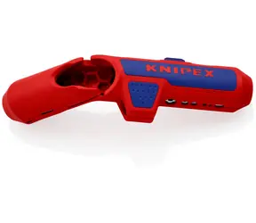 Rozbaleno - Knipex ErgoStrip 16 95 02 SB Univerzální odizolovací nástroj 135mm / 4.8 - 7.5mm / pro leváky / rozbaleno