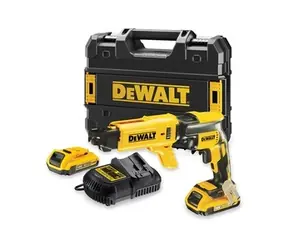 DeWalt DCF620P2K / Aku bezuhlíkový šroubovák do sádrokartonu / 18V / 2x 5.0Ah / pro páskované vruty