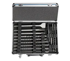 Makita D-42444 / Sada sekáčů a vrtáků s SDS-plus v kufru 17ks