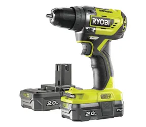 Ryobi R18DD5-220S / Aku Vrtací šroubovák / 18V / 13mm sklíčidlo / 2x 2Ah