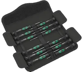 WERA Kraftform Micro 12 Universal 1 / Sada šroubováků k použití v elektronice
