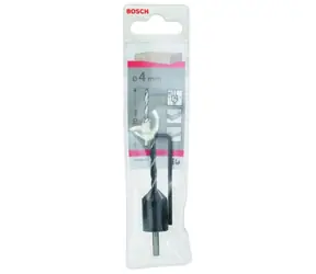 BOSCH Spirálový vrták do dřeva se záhlubníkem / 4mm