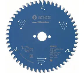 BOSCH Expert for Aluminium 160 / Pilový kotouč pro řezání hliníku / Průměr: 160mm / Otvor: 20mm / Zuby: 52