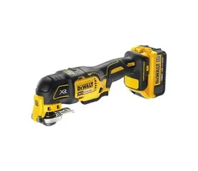 DeWalt DCS355NT / Aku Bezuhlíková oscilační multibruska s příslušenstvím / 18V /  20.000 kmitů-min / bez Aku