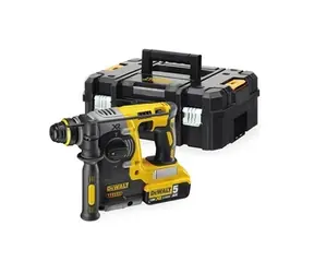 DeWalt DCH273P2T / Aku Bezuhlíkové kombinované kladivo / 18V / 2.1J / 1.100 ot-min / 4.600 úderů-min / 2x5.0Ah