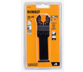 DeWalt DT20724-QZ / Sada pilových listů DT20703 / Délka 67 mm / Šířka 30mm / 5ks