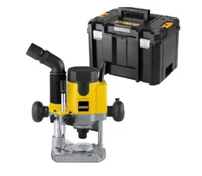 DeWalt DW621KT-QS / Horní frézka / 620W / Zdvih 55mm / Upínání hřídele 6-8mm / Max. průměr nástroje 36mm / 24.000 ot-min