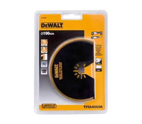 DeWalt DT20709-QZ / Půlkulatý pilový list dřevo s hřebíky / 100 mm 