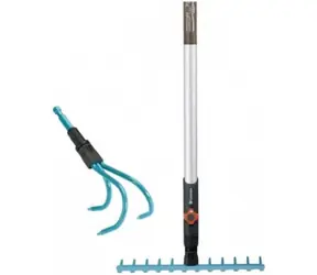 Gardena Combisystem 03004-20 Sada zahradního nářadí - Hrábě 03177-20 | Kultivátor 03166-20 | Násada 03723-20