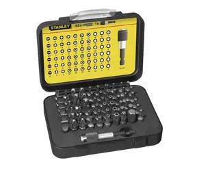 Stanley 1-13-902 / 61dílná sada 1:4" bitů