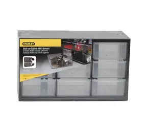 Stanley 1-93-978 / organizer zásuvkový / rozměry: 36.5 x 21 x 15.5 cm / 9 zásuvek