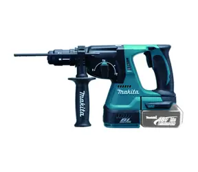 Makita DHR243Z / Aku Vrtací kladivo / 18V / 950 ot-min / 4700 příklepů-min / 2.0J / bez Aku