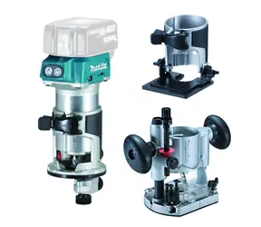 Makita DRT50ZJX2 / Aku Frézka s příslušenstvím / 18V / Li-ion / 30.000 ot-min-1 / Upínání hřídele 6-8mm/ bez Aku