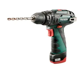 Metabo PowerMaxx SB Basic / Aku Příklepová vrtačka / 10.8V / 2x2.0Ah / 10mm sklíčidlo / 1400 ot-min / 2100 příklepů-min