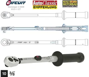 HAZET 6110-1CT Momentový klíč - 3|8" / 5 - 60 Nm