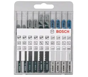 BOSCH 2607010630 / Sada pilových plátků pro kmitací pily na dřevo a kov (10 ks)