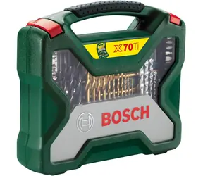 BOSCH 2607019329 / Sada příslušenství / Vrtáky / Bity / Nástrčné klíče / 70 ks