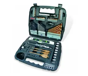 BOSCH 2607019330 / Sada příslušenství / Vrtáky / Bity / Nástrčné klíče / 100 ks