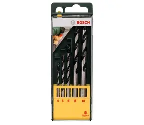 BOSCH 2607019444 / Sada vrtáků do zdiva / HM / 4-10 mm / 5 ks