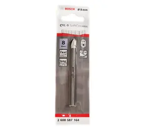 BOSCH 2608587164 / Vrták na dlaždice CYL-9 / Rozměry 8 x 80 mm