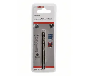 BOSCH 2608594255 / Středící vrták Plus / HSS-Co / Rozměry 7.15 x 85 mm / Upínací šestihran 6.3 mm (1|4")