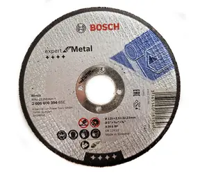 BOSCH 2608600394 / Řezací kotouč na kov / Průměr 125 x 22.23 mm / Šířka řezu 2.5 mm