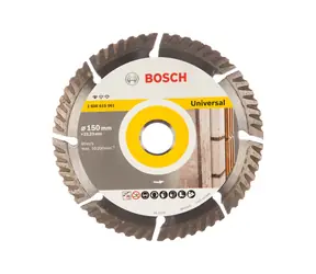 BOSCH 2608615061 / Víceúčelový diamantový řezací kotouč / Průměr 150 x 22.23 mm / Šířka řezu 2.4 mm